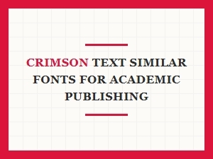 Crimson Text Alternatives for Scholarly Papers